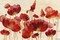 Red Flowers on Cream Crop Poster Print by Silvia Vassileva - Item # VARPDX34488
